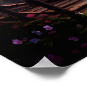 Het omarmen van Japanse cultuur kunstschilderij Poster (Hoek)