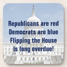 Het omdraaien van de Tweede Kamer Bier Onderzetter