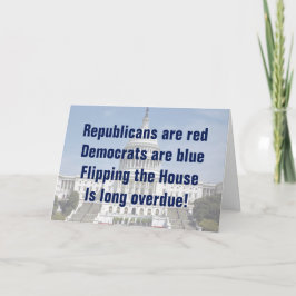 Het omdraaien van de Tweede Kamer Kaart