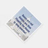 Het omdraaien van de Tweede Kamer Servet (Hoek)