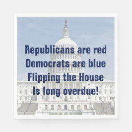 Het omdraaien van de Tweede Kamer Servet