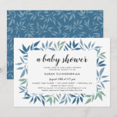 Het omgevormde Groene Blauw van Blauw en Groen Bab Kaart (Voorkant / Achterkant)