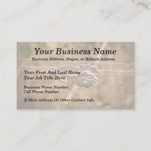 Het omheinen van de Rug Veertig Visitekaartje