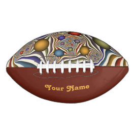 Het omhoog drijven Kleurrijke Moderne Abstracte Fr American Football