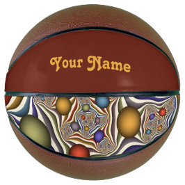 Het omhoog drijven Kleurrijke Moderne Abstracte Fr Basketbal