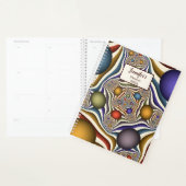Het omhoog vliegen, Colorful Modern Abstracte Frac Planner (Display)