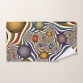 Het omhoog vliegen, Kleurrijk, Modern, Abstract Fr Bad Handdoek (Handdoek)