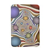 Het omhoog vliegen, Kleurrijk, Modern, Abstract Fr Badmat (Voorkant Verticaal)