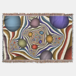 Het omhoog vliegen, Kleurrijk, Modern, Abstract Fr Deken