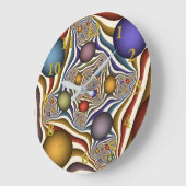 Het omhoog vliegen, Kleurrijk, Modern, Abstract Fr Grote Klok (Hoek)