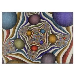 Het omhoog vliegen, Kleurrijk, Modern, Abstract Fr Snijplank