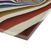 Het omhoog vliegen, Kleurrijk, Modern, Abstract Fr Snijplank (Hoek)