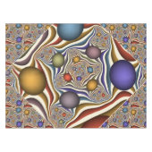 Het omhoog vliegen, Kleurrijk, Modern, Abstract Fr Tafelkleed (Voorkant (Horizontaal))