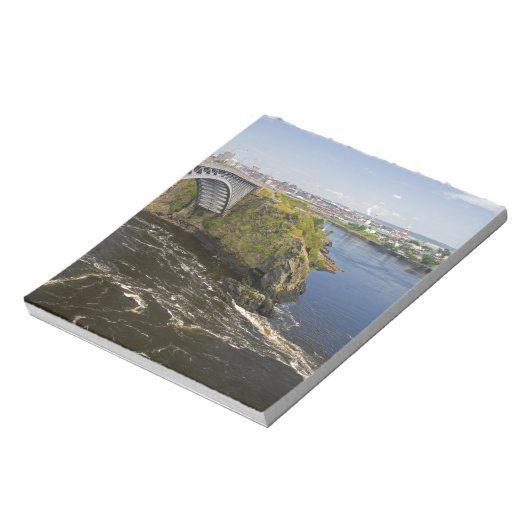 Het omkeren van herfsten aan de St. John River in  Notitieblok (Linkerzijde)