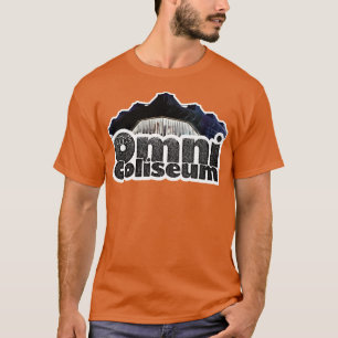 Het Omni Coliseum in Atlanta olieverfschilderij 1 T-shirt
