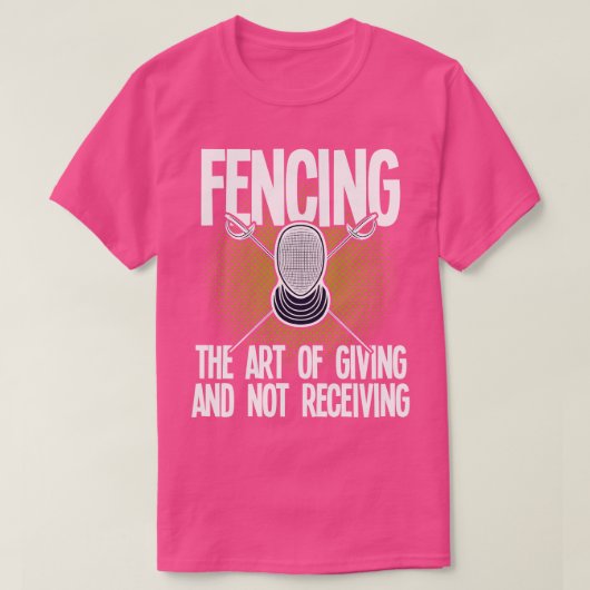 Het omschrijven van de kunst van geven en niet ont t-shirt (Design voorkant)