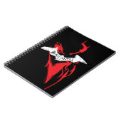 Het omtrek Batman Sprayf Notitieboek (Linkerzijde)