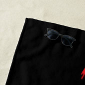 Het omtrek Batman Sprayf Strandlaken (In situ)