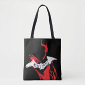 Het omtrek Batman Sprayf Tote Bag (Voorkant)