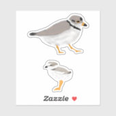 Het Omvergooien van de pijp met zijn Kop Sticker (Vel)