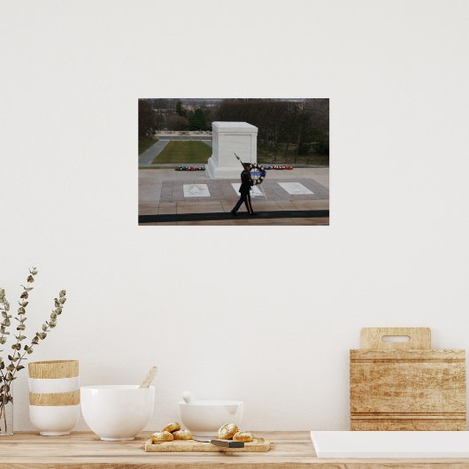 Het onbekende Soldaat-Poster Poster (Keuken)