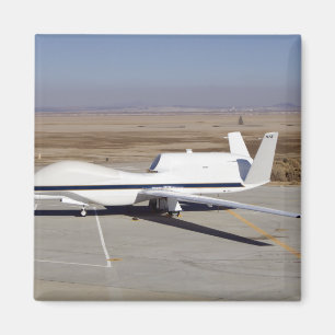 Het onbemande vliegtuig Global Hawk Magneet
