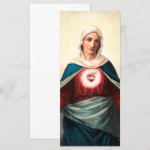 Het Onbevlekte Hart van Maria (Voorkant / Achterkant)