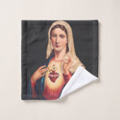 Het Onbevlekte Hart van Maria Bad Handdoek (Wasdoekje)