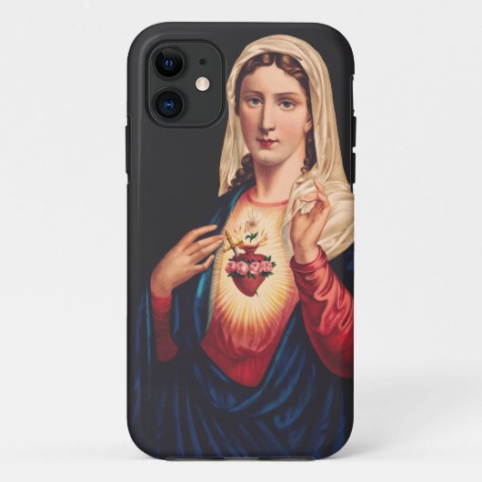 Het Onbevlekte Hart van Maria Case-Mate iPhone Case (Achterkant)