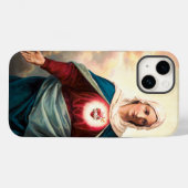 Het Onbevlekte Hart van Maria Case-Mate iPhone Case (Achterkant (horizontaal))