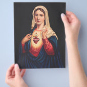 Het Onbevlekte Hart van Maria Flyer (Hand)