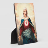 Het Onbevlekte Hart van Maria Fotoplaat (Zijkant)