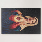 Het Onbevlekte Hart van Maria Legpuzzel (Horizontaal)