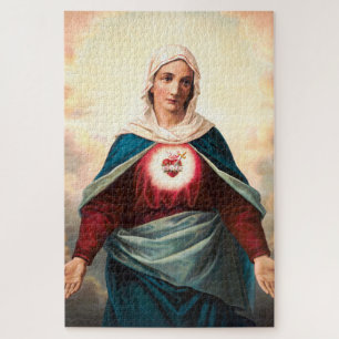 Het Onbevlekte Hart van Maria Legpuzzel