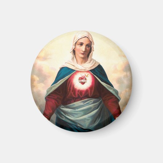 Het Onbevlekte Hart van Maria Magneet (Voorkant)