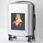 Het Onbevlekte Hart van Maria Sticker (Koffer)