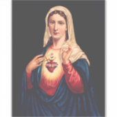 Het Onbevlekte Hart van Maria Sticker (Voorkant)