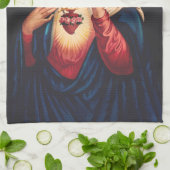 Het Onbevlekte Hart van Maria Theedoek (Gevouwen)