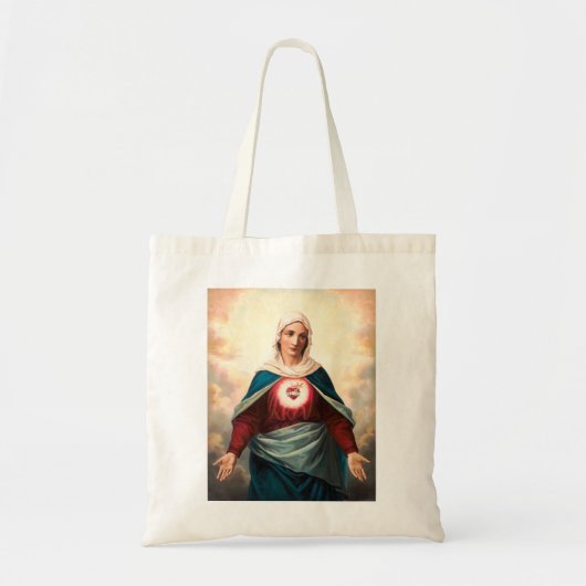 Het Onbevlekte Hart van Maria Tote Bag (Voorkant)