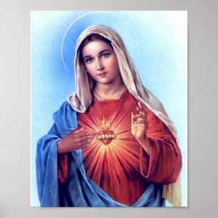 Het onbevlekte hart van Mary Poster