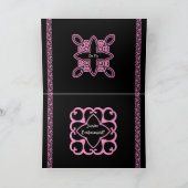 Het ONDERGESCHIKTE BRUIDSMEISJE nodigt - Roze & (Binnen)