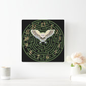 Het ondergrondse Uur van Labyrint 13 Vierkante Klok (Huis)