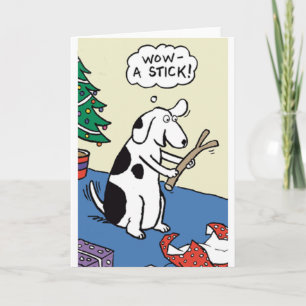 Het Onderhavige Wenskaart van Kerstmis van de Stok Feestdagen Kaart