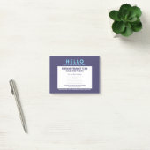 "Het onderhoud was hier" Post-it® Notes (Kantoor)