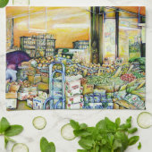 Het ondermijnen van artistieke gentrificatie theedoek (Gevouwen)