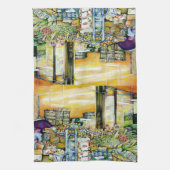 Het ondermijnen van artistieke gentrificatie theedoek (Verticaal)