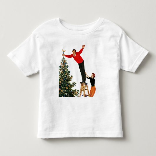 Het onderpingelen van de Boom Kinder Shirts (Voorkant)