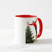 Het onderpingelen van de Boom Mok (Voorkant rechts)