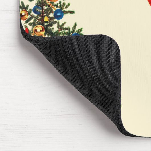 Het onderpingelen van de Boom Muismat (Hoek)