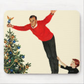 Het onderpingelen van de Boom Muismat (Voorkant)